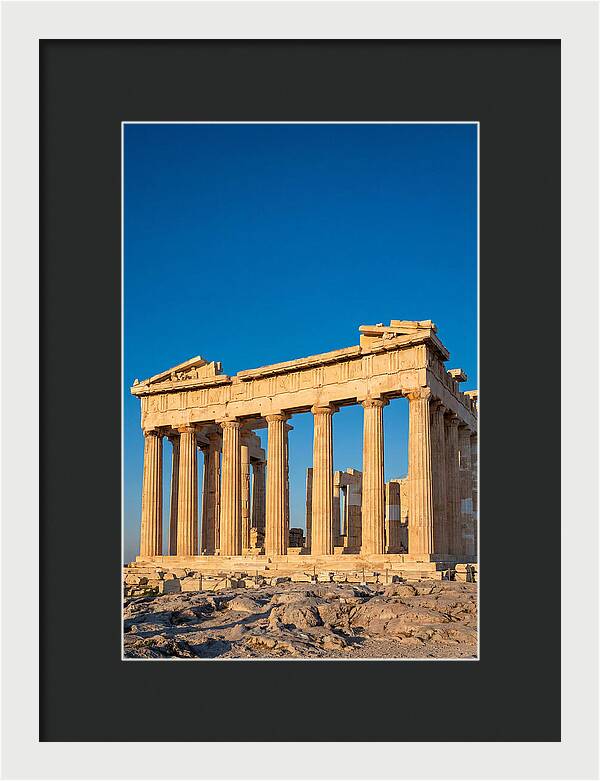 Parthenon At Golden Hour
