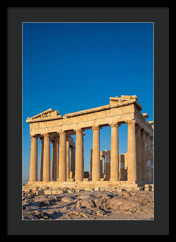 Parthenon At Golden Hour