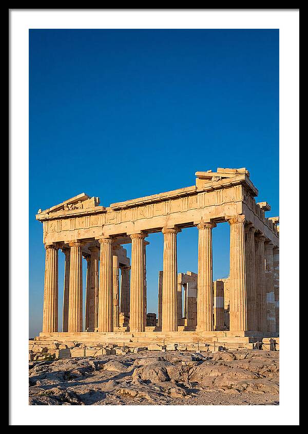 Parthenon At Golden Hour