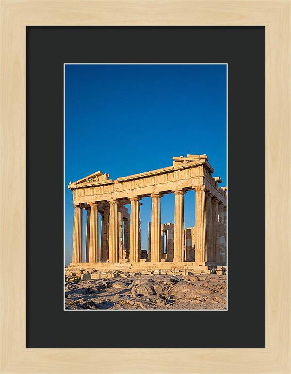 Parthenon At Golden Hour