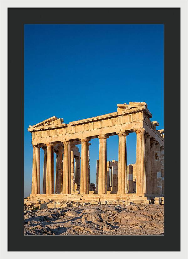 Parthenon At Golden Hour