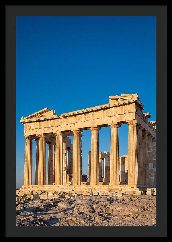 Parthenon At Golden Hour
