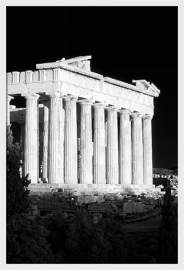 Parthenon At Golden Hour