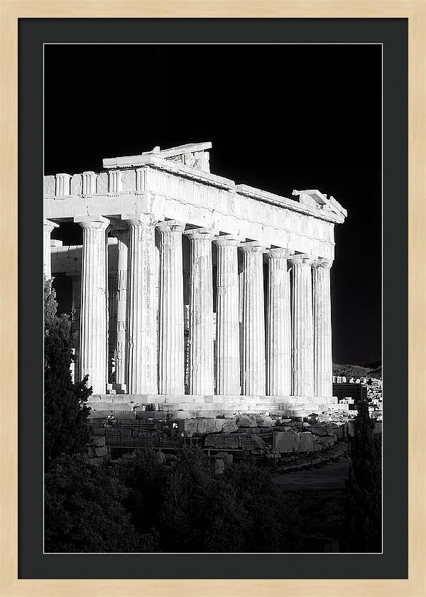 Parthenon At Golden Hour