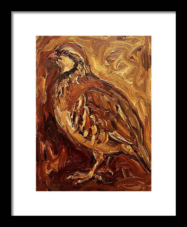 Partridge In Expressionist Style