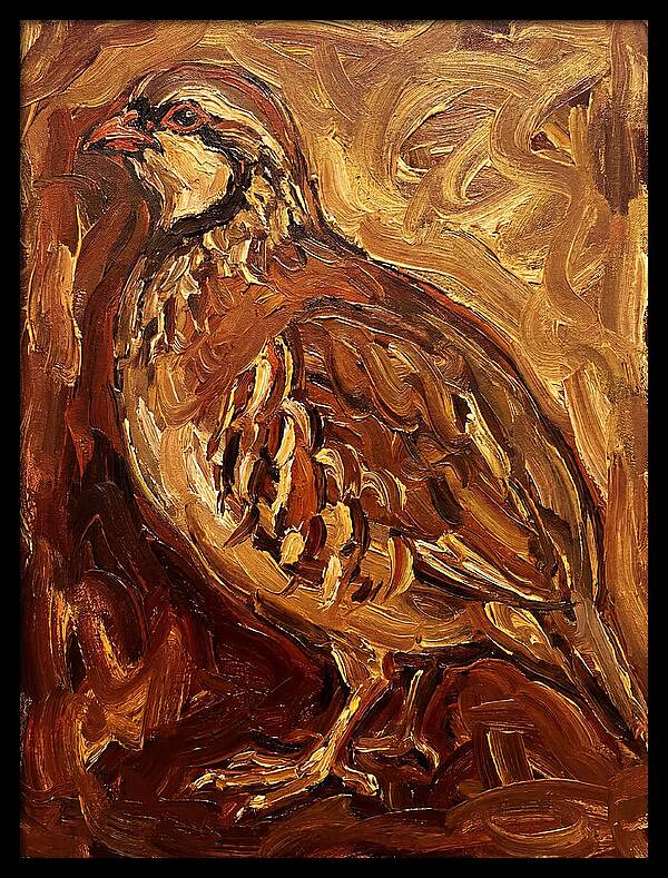 Partridge In Expressionist Style