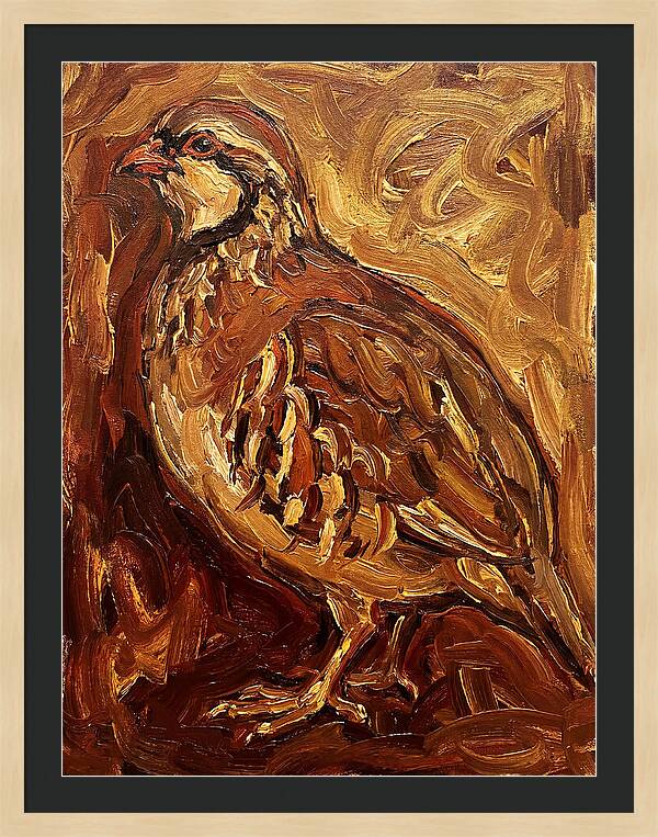Partridge In Expressionist Style