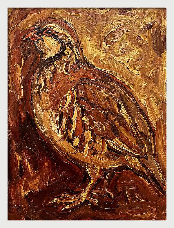 Partridge In Expressionist Style