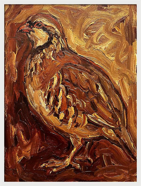 Partridge In Expressionist Style