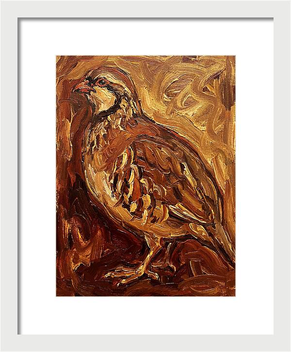 Partridge In Expressionist Style