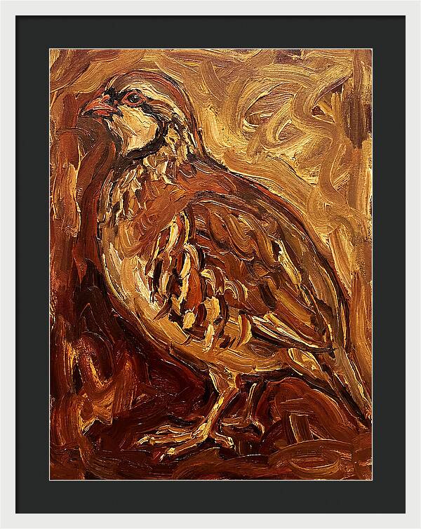 Partridge In Expressionist Style
