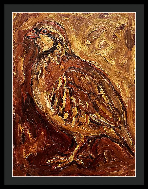 Partridge In Expressionist Style