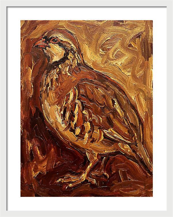 Partridge In Expressionist Style