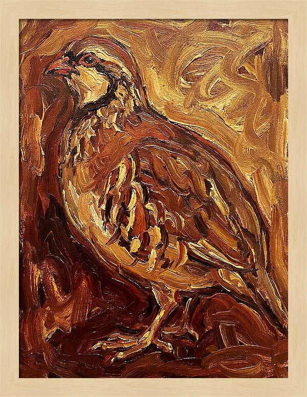 Partridge In Expressionist Style