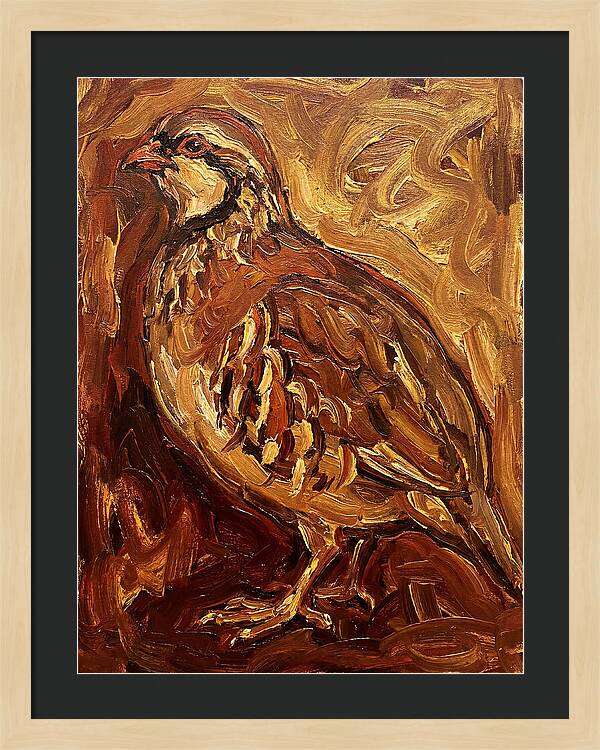 Partridge In Expressionist Style