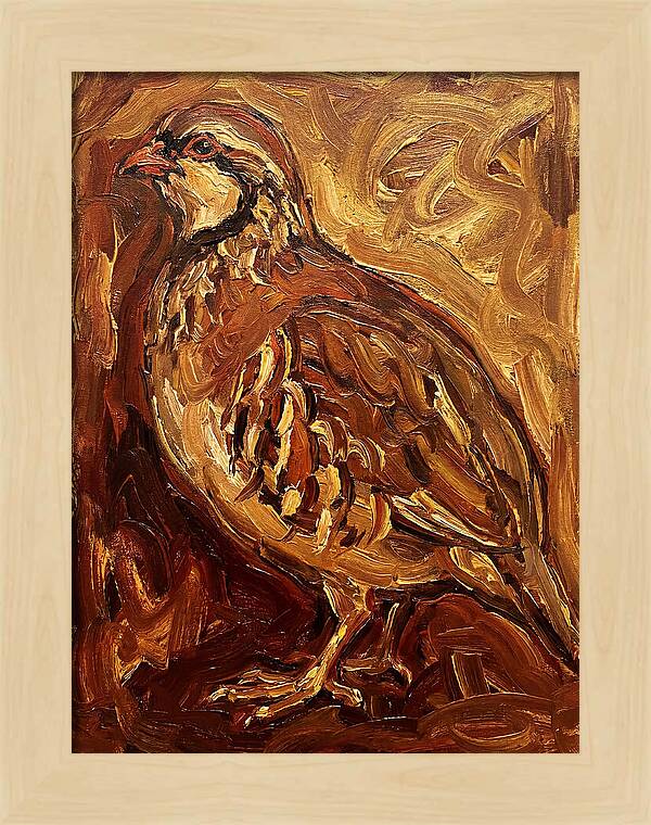Partridge In Expressionist Style