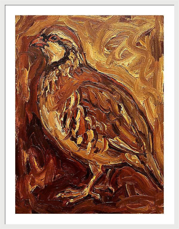 Partridge In Expressionist Style