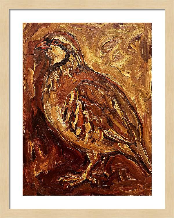 Partridge In Expressionist Style
