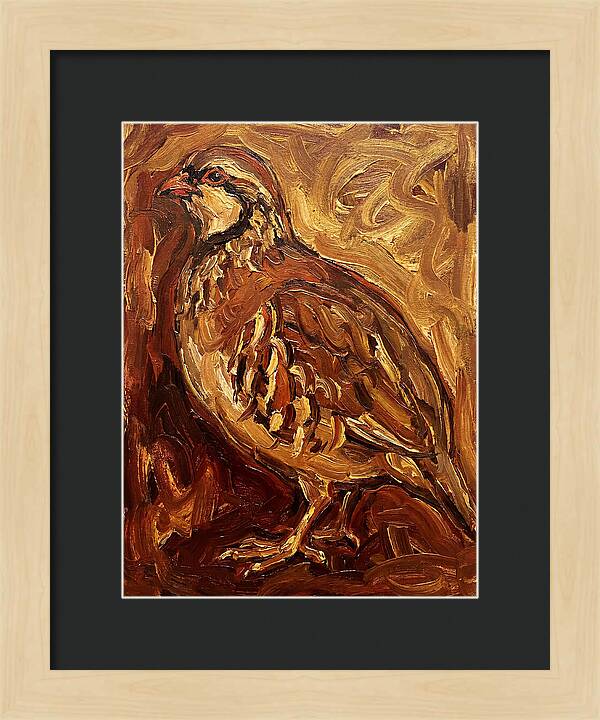 Partridge In Expressionist Style