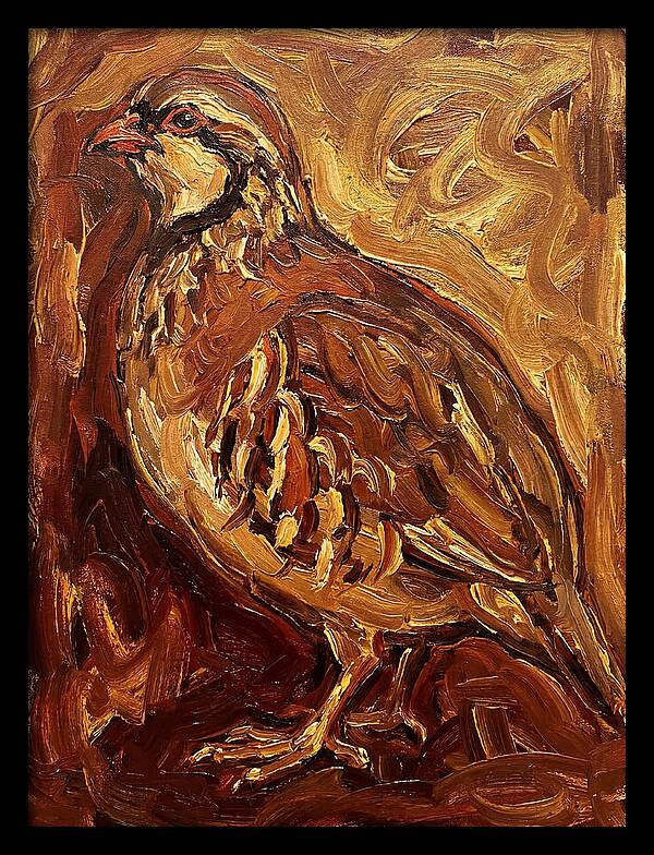 Partridge In Expressionist Style