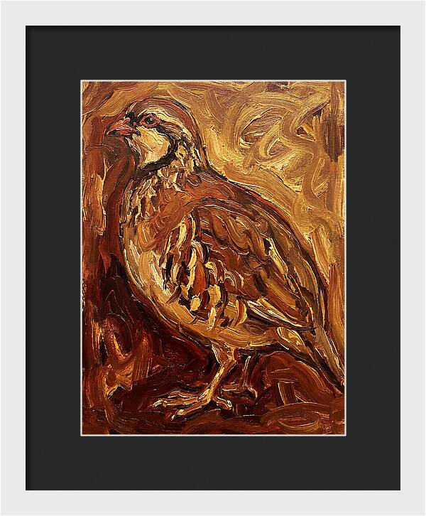 Partridge In Expressionist Style