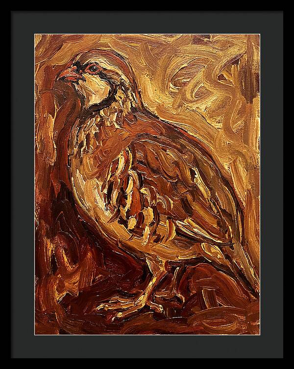 Partridge In Expressionist Style