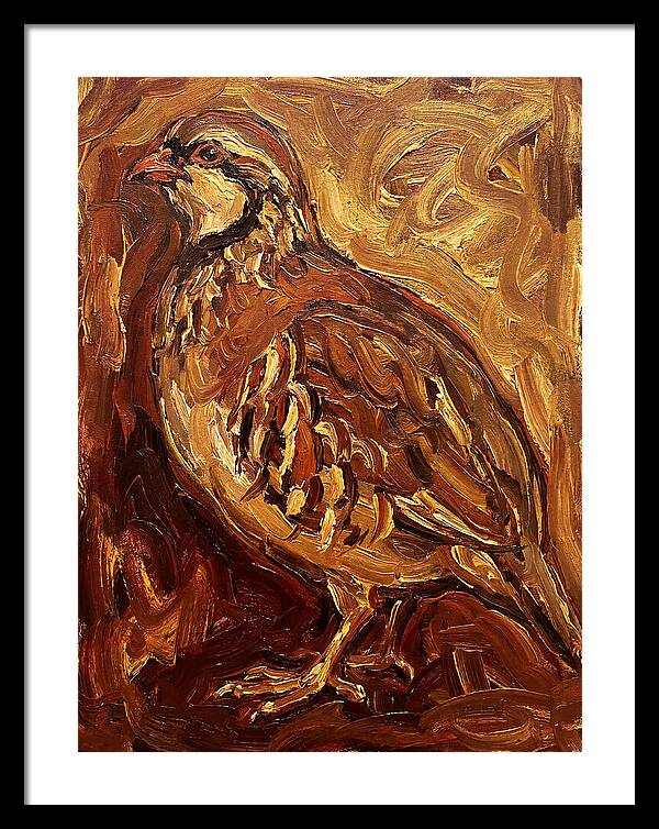 Partridge In Expressionist Style