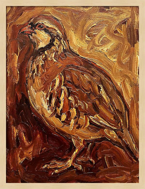 Partridge In Expressionist Style