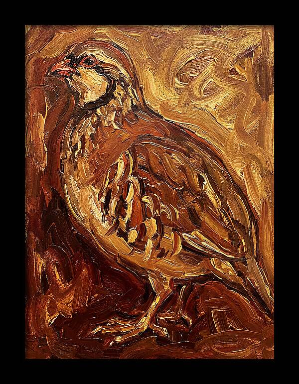 Partridge In Expressionist Style