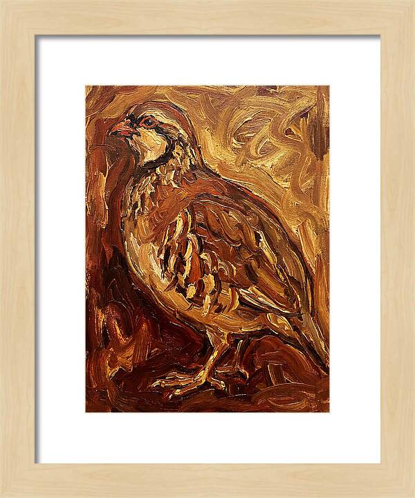 Partridge In Expressionist Style