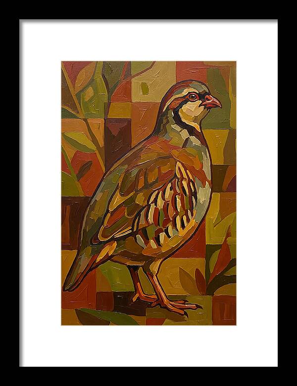 Partridge In Vibrant Colors