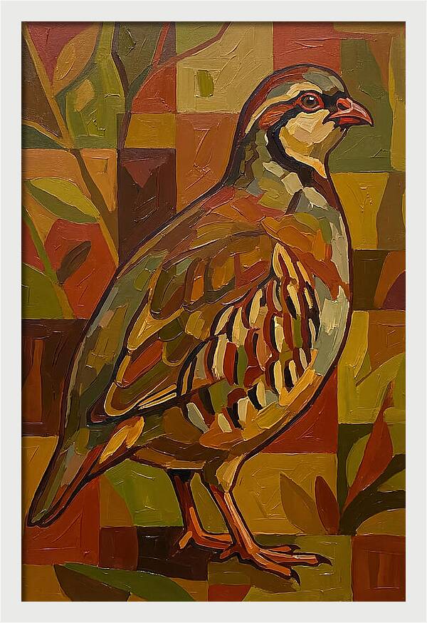 Partridge In Vibrant Colors