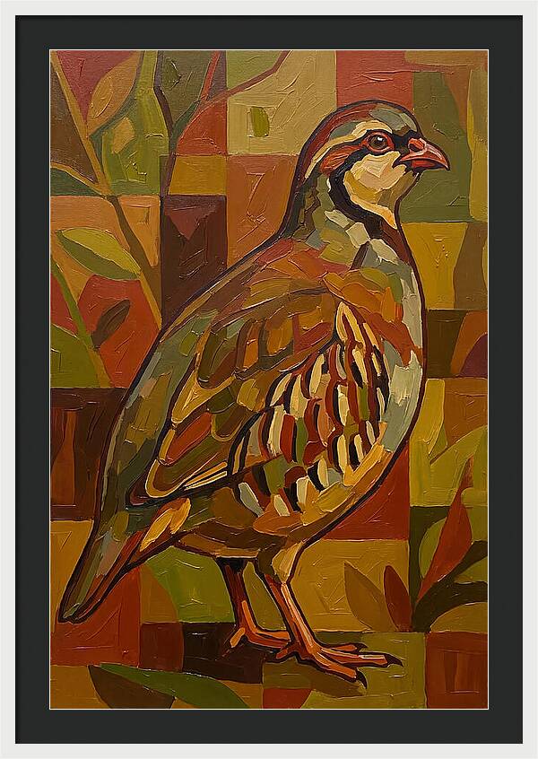 Partridge In Vibrant Colors