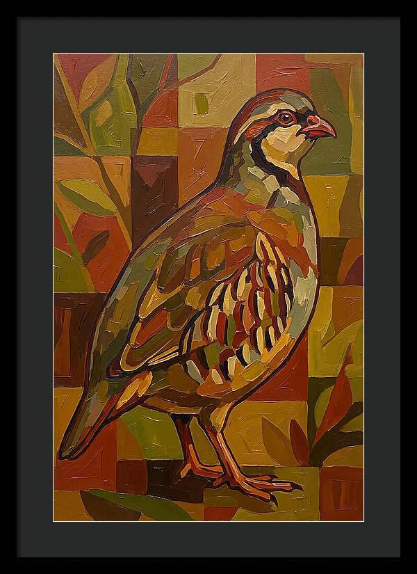 Partridge In Vibrant Colors