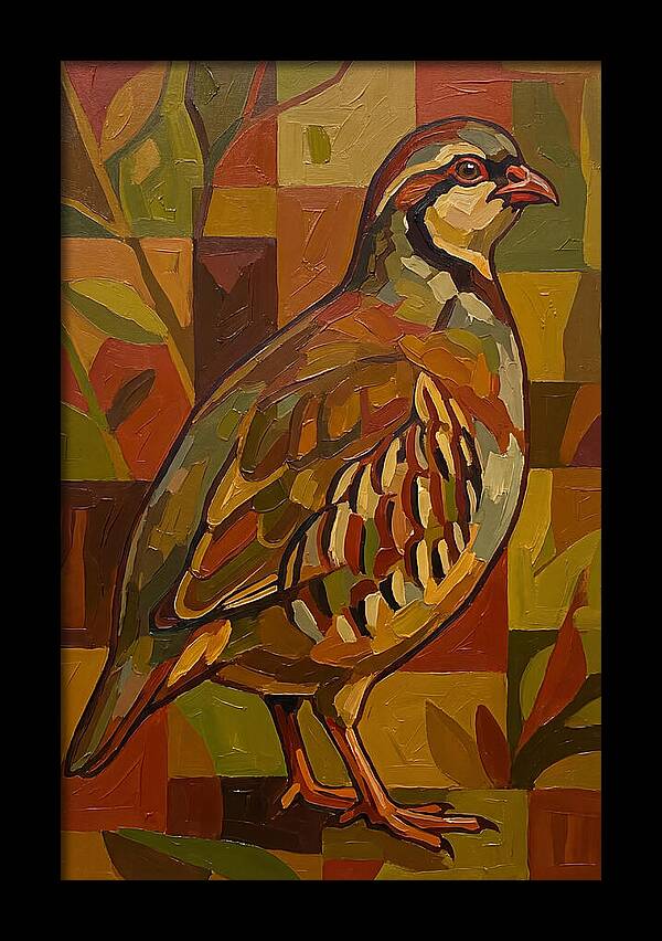 Partridge In Vibrant Colors