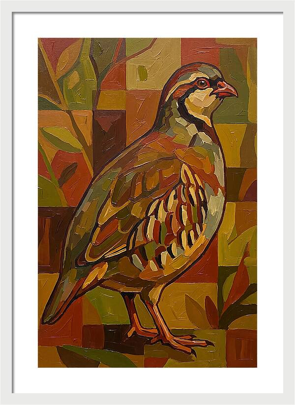 Partridge In Vibrant Colors