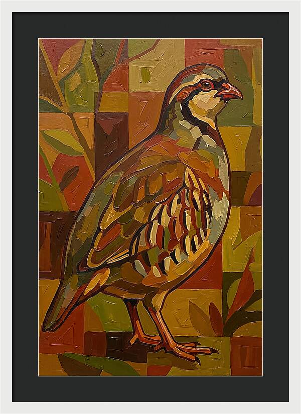 Partridge In Vibrant Colors
