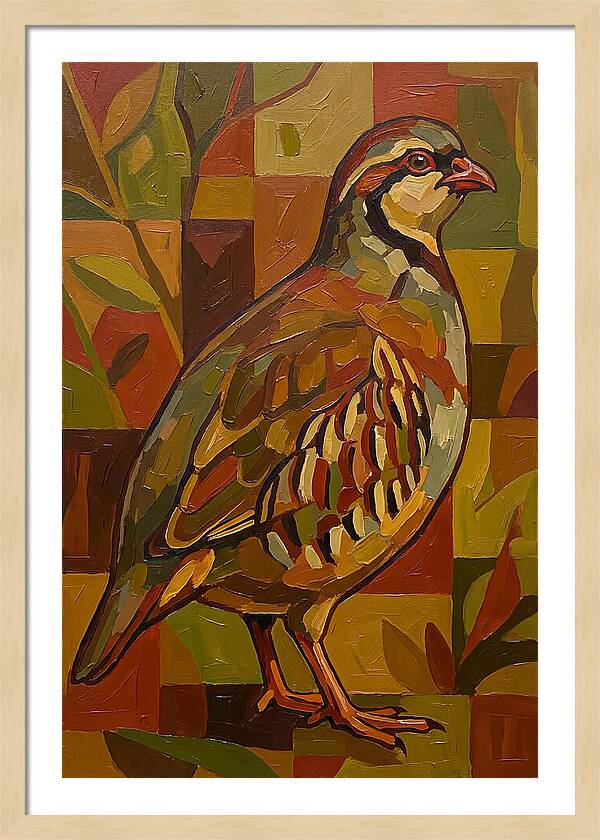 Partridge In Vibrant Colors