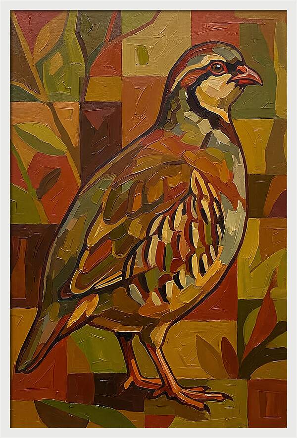 Partridge In Vibrant Colors