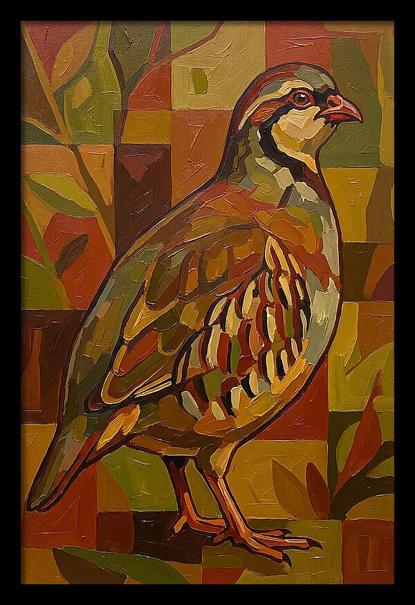 Partridge In Vibrant Colors