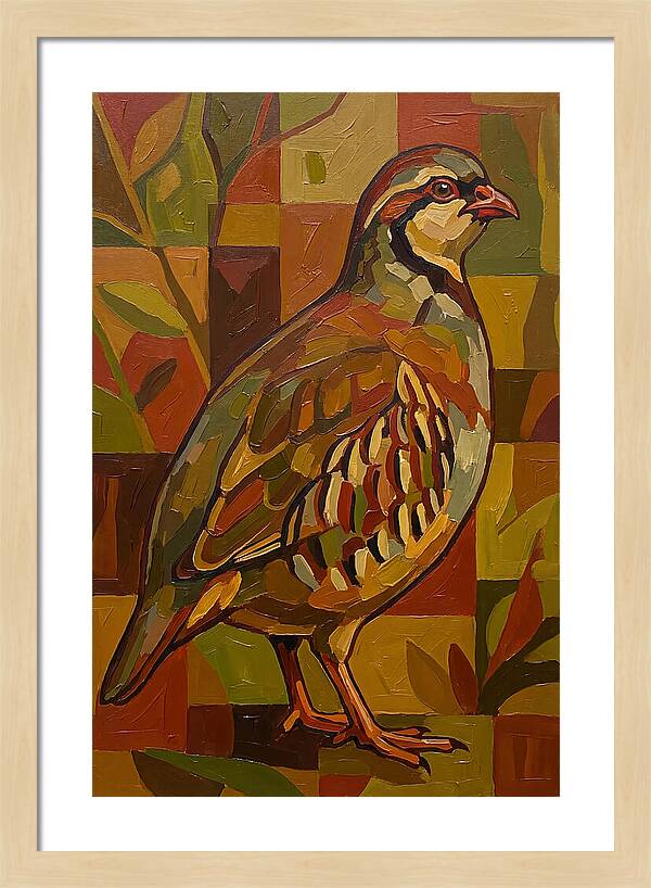 Partridge In Vibrant Colors