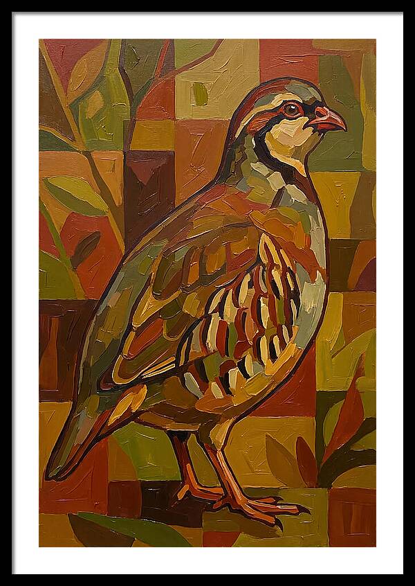 Partridge In Vibrant Colors