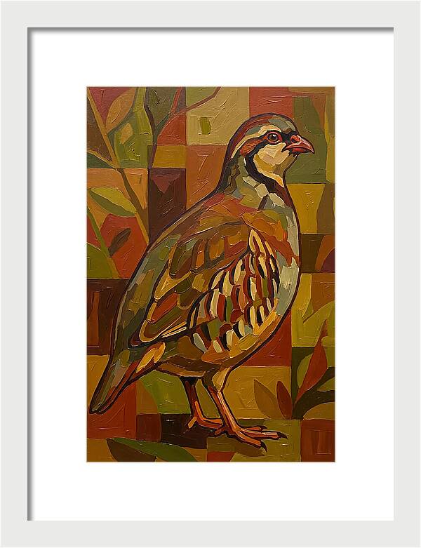 Partridge In Vibrant Colors
