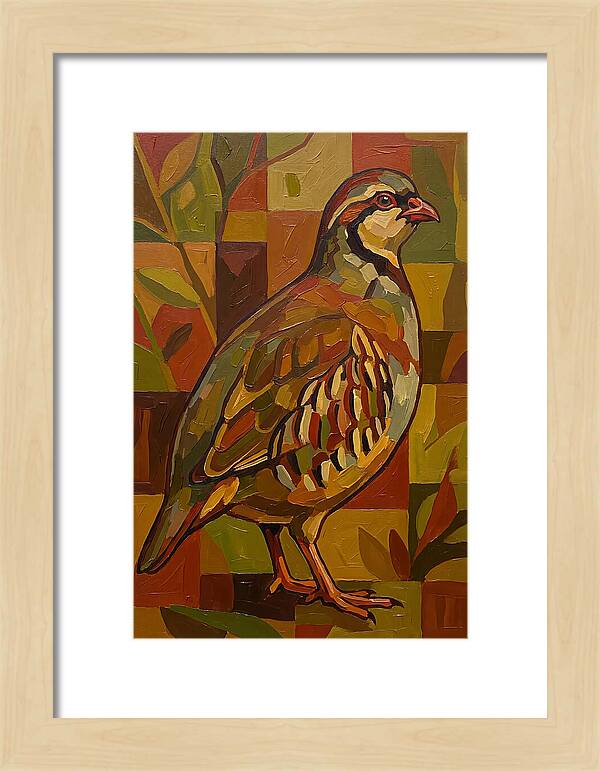 Partridge In Vibrant Colors