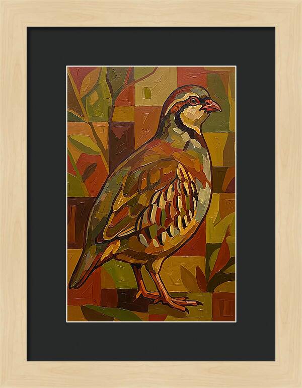 Partridge In Vibrant Colors