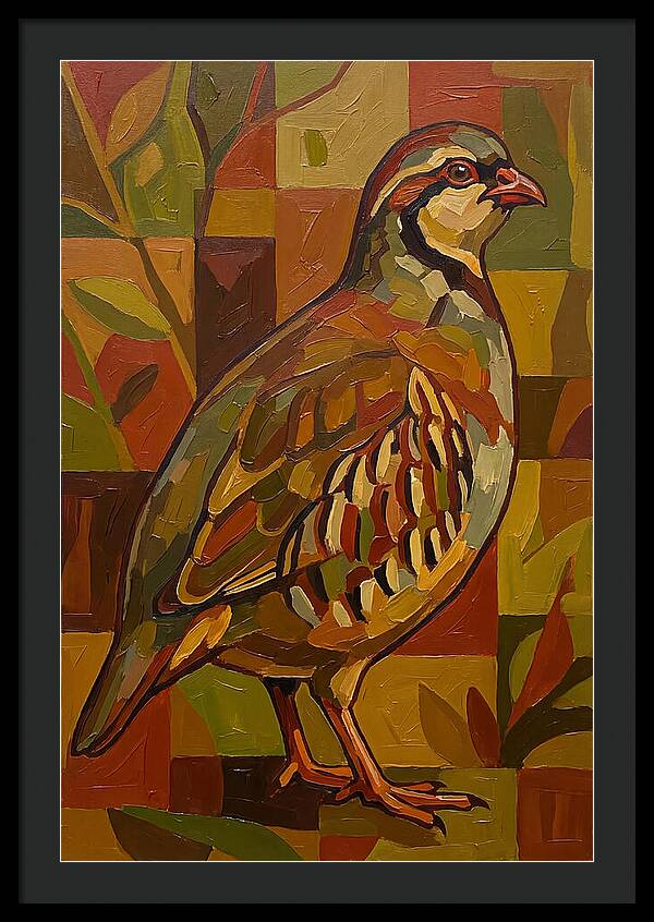 Partridge In Vibrant Colors