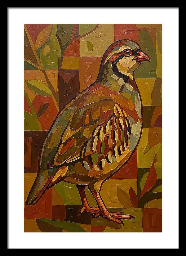 Partridge In Vibrant Colors