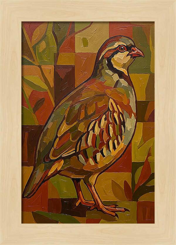 Partridge In Vibrant Colors