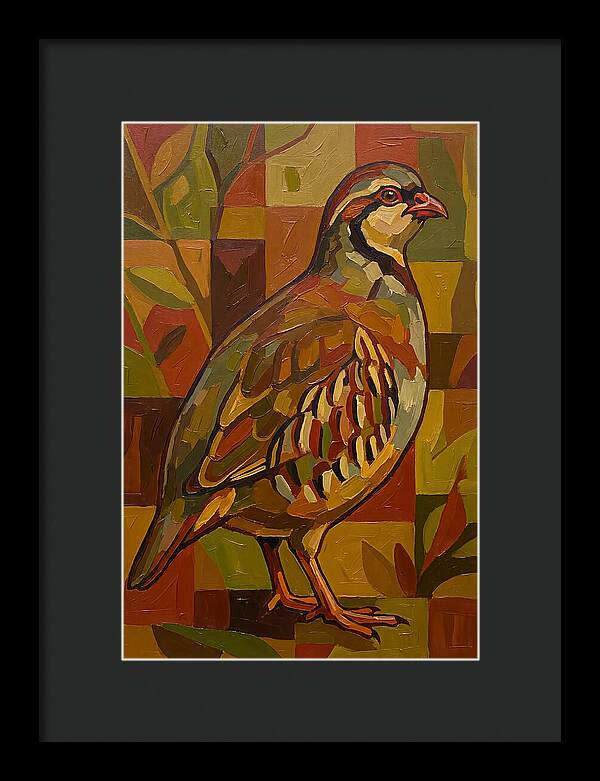 Partridge In Vibrant Colors