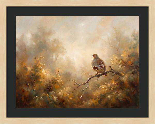Partridge Perched